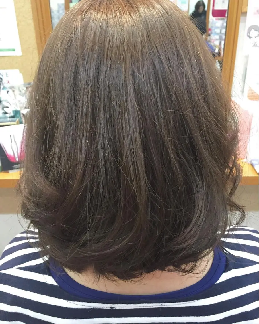 ショート ミディアム セミロング カラー アッシュ アッシュグレー ボブ YAP！HAIR トコツメアヤノのヘアスタイル
