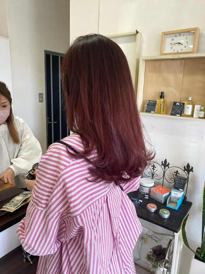 ロング カラー ヘアカラー ★ 里奈★のヘアスタイル