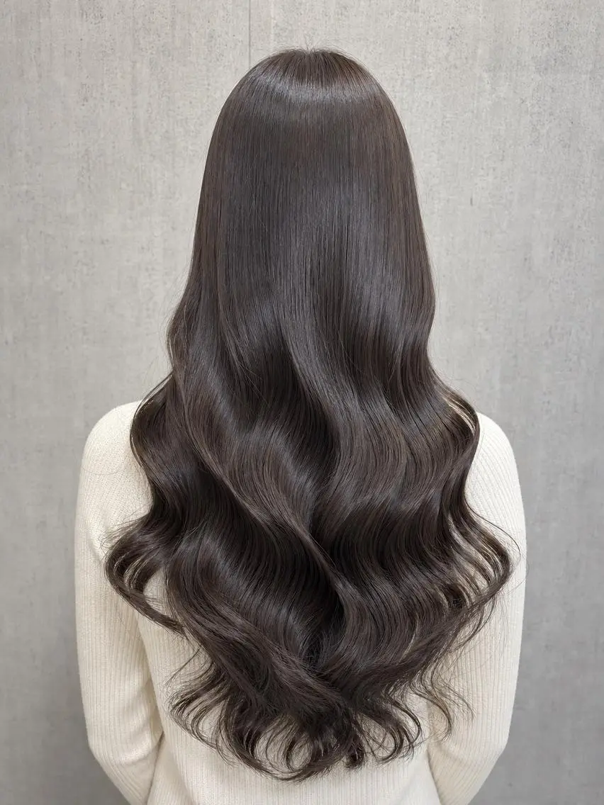 ロング カラー 透明感カラー 髪質改善 カット ヘアカラー トリートメント 髪質改善✨LUXBE GALLERYのヘアスタイル