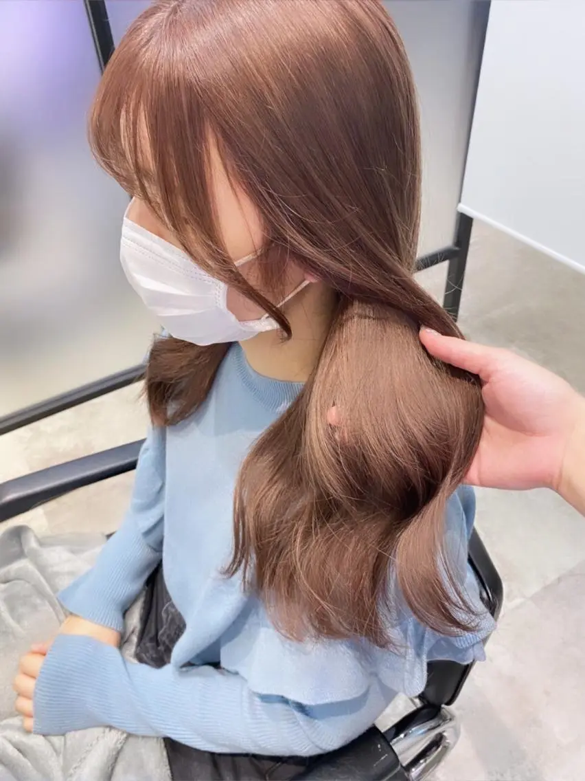 ロング カラー 韓国ヘア🇰🇷 トヨキトキコのヘアスタイル