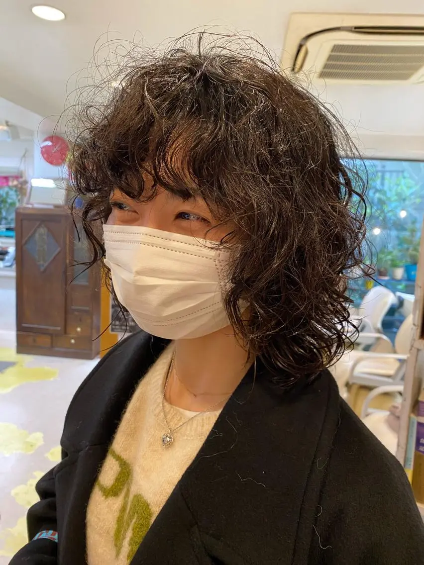 ミディアム ボブ Moca 〰️のヘアスタイル