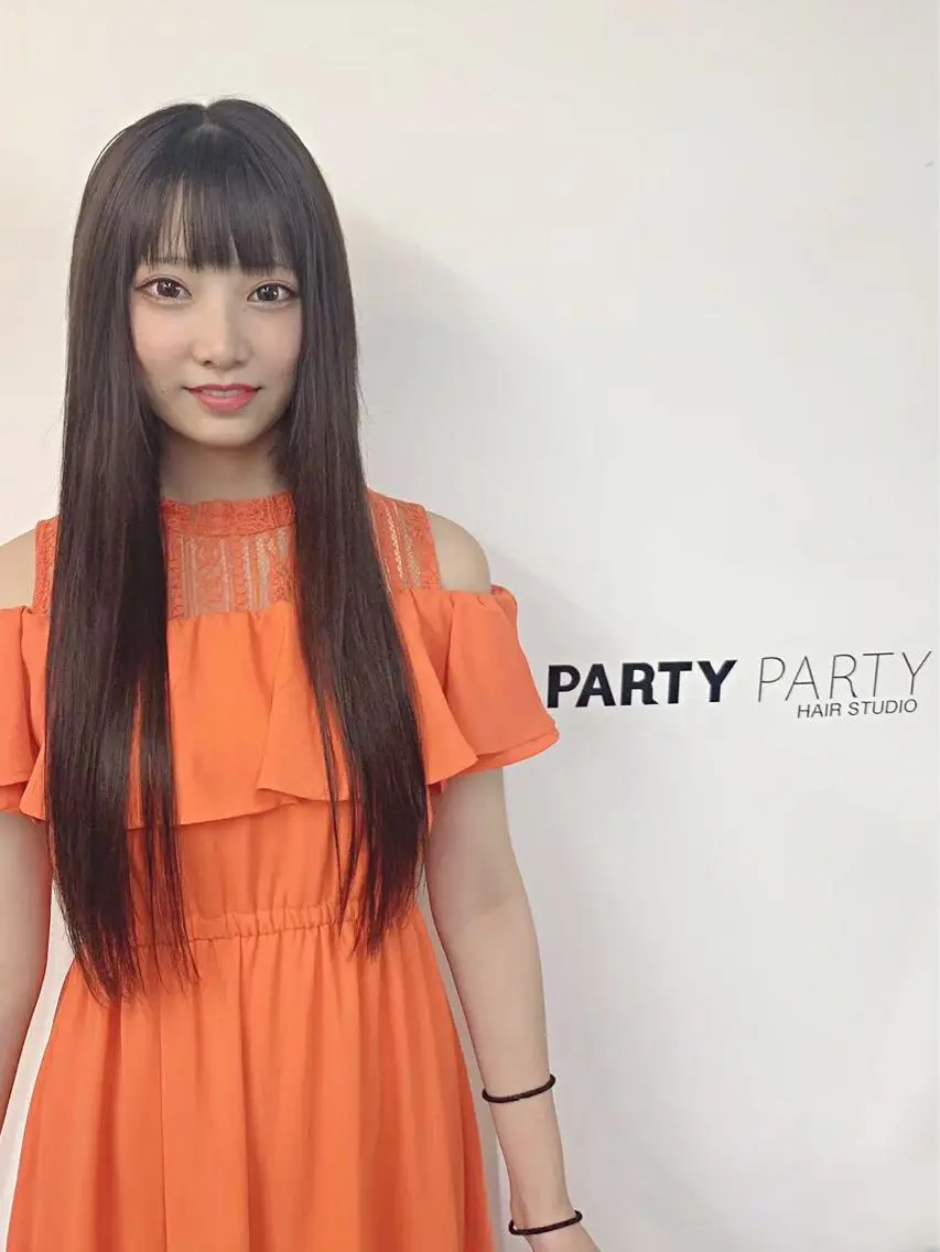 ロング プルエクステ エクステ プルエクステ/潤艶 最強矯正/西野入のヘアスタイル