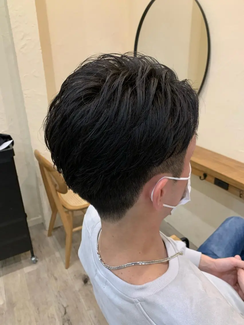 ショート メンズ ビジネス 刈り上げ ショートヘア 【豊橋】似合せカット SHEEFTタイガのヘアスタイル