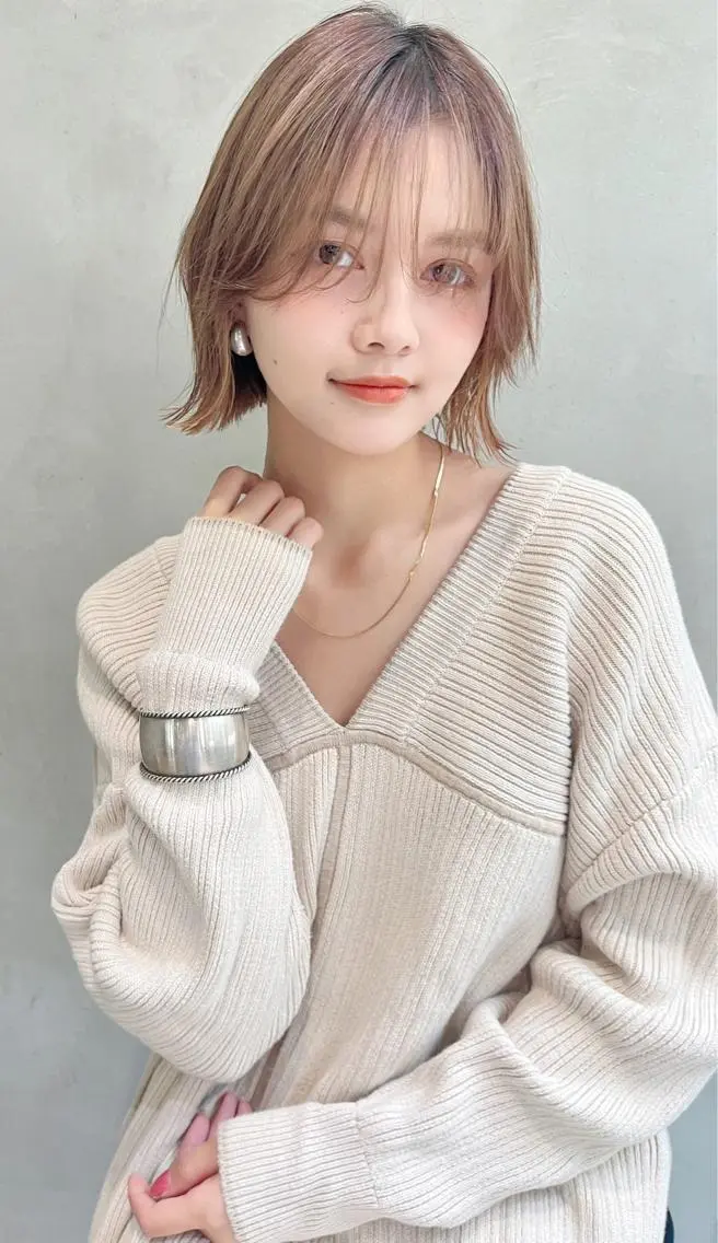 ショート カラー 🫧褒められ艶髪🫧 Minamiのヘアスタイル