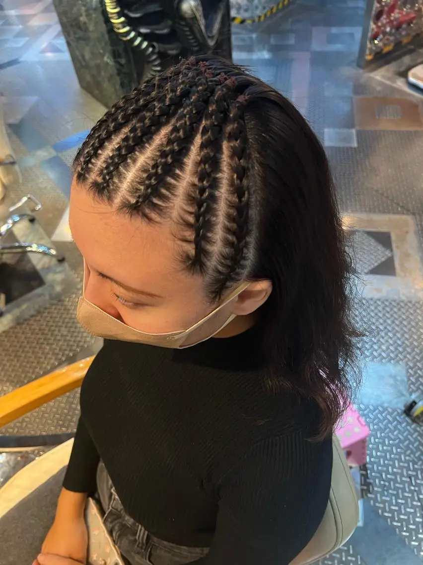 セミロング ヘアアレンジ KOYA ｺﾔのヘアスタイル