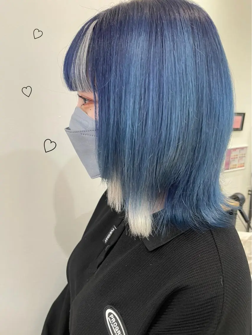 ショート カラー シールエクステ エクステ 新宿駅近♡個室 ♡関口三都季🌜のヘアスタイル