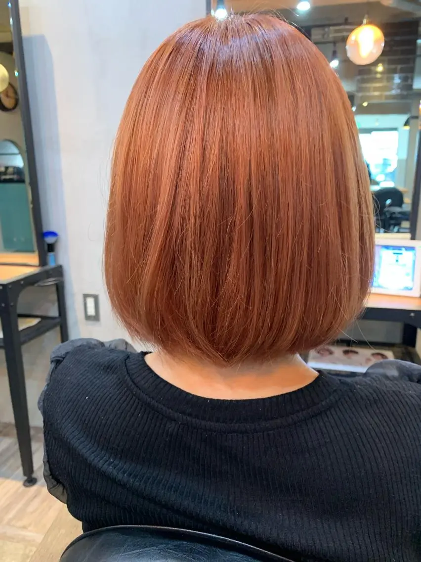 ショート カラー 河田 寧生のヘアスタイル
