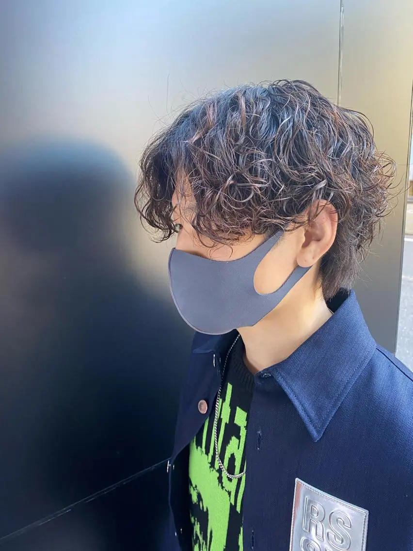 メンズ 柏メンズパーマ特化 蛯谷 晃裕のヘアスタイル