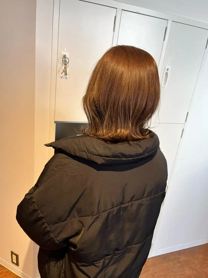 ミディアム ヘアカラー N° Elune MIYUUのヘアスタイル