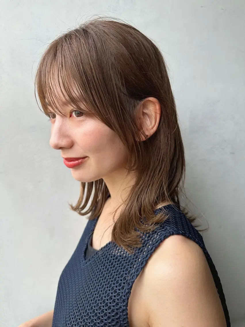 ミディアム カット パーソナルカラー 美容師國分優太のその他イメージ