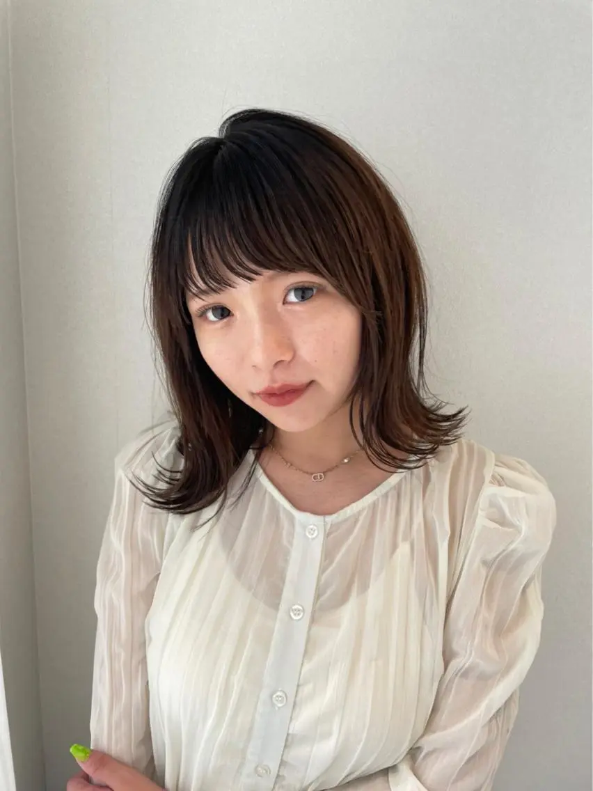 ミディアム attrait Ryusukeのヘアスタイル