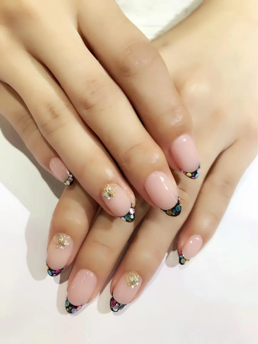 ネイル フレンチネイル Lino+ ネイル&よもぎ蒸しのネイルデザイン