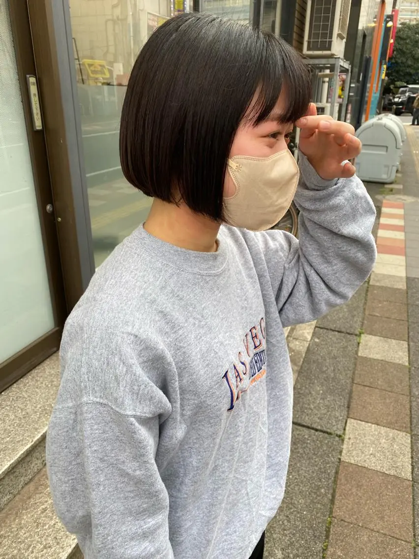 ショート カット ヘアカラー maeda yumiのヘアスタイル