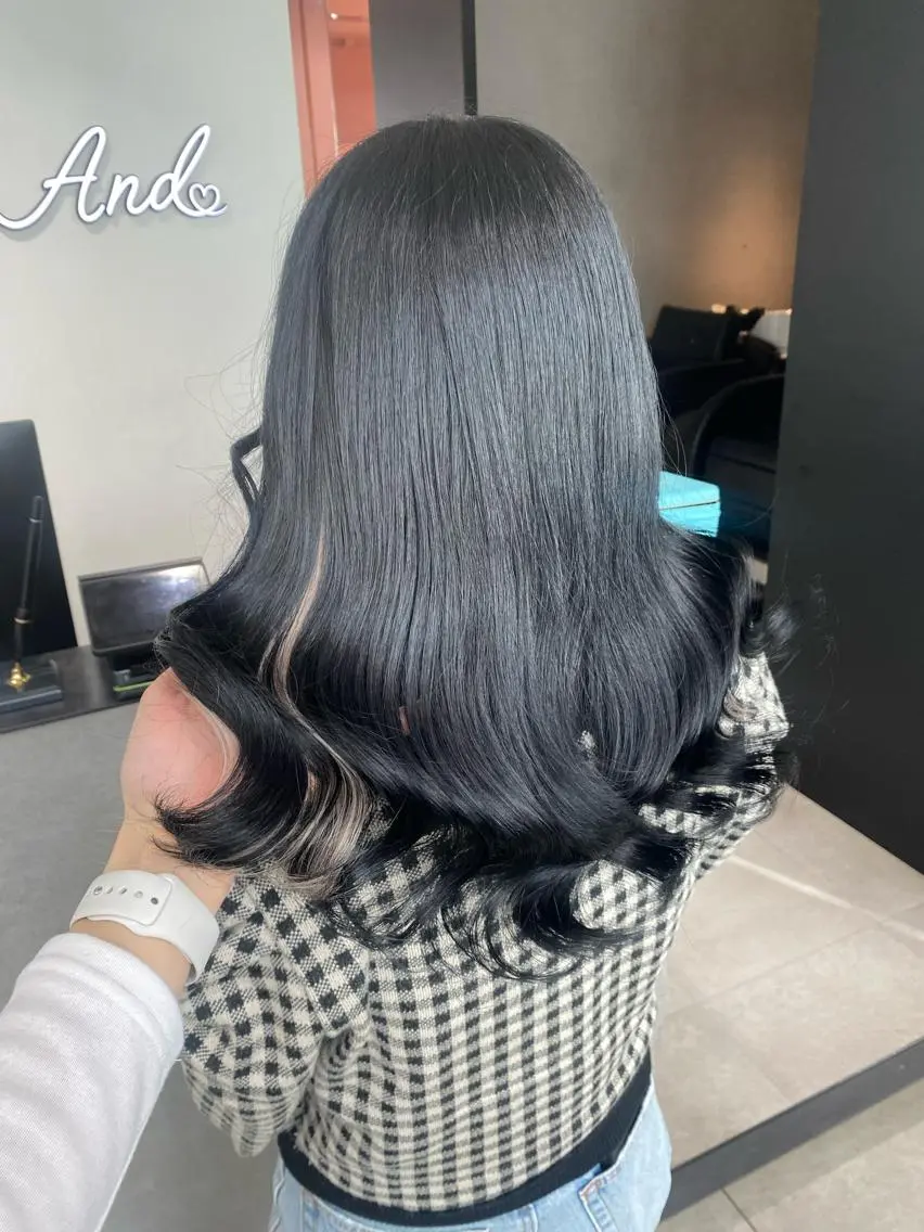 ミディアム 韓国風モテヘア 🇰🇷aki♡のヘアスタイル