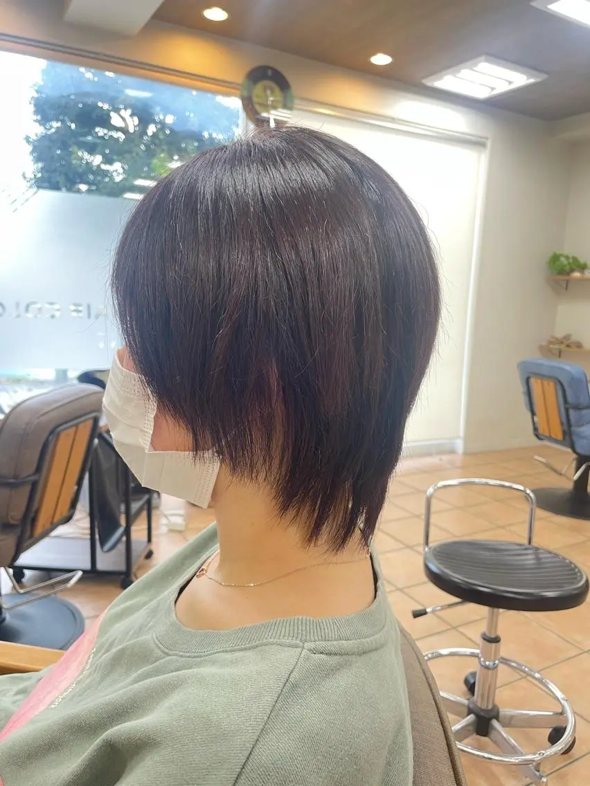 ショート め いのヘアスタイル