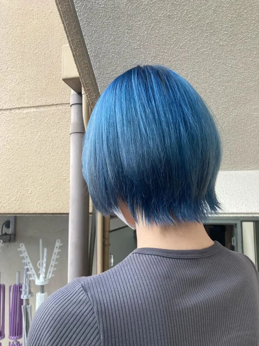 ミディアム カラー ウルフカット 🌸髪質改善特化🌸 店長 ゆうやのヘアスタイル