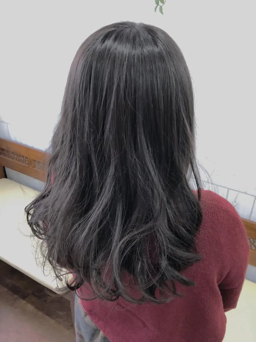 セミロング カラー グレージュ Rise Heart 中村 裕介のヘアスタイル