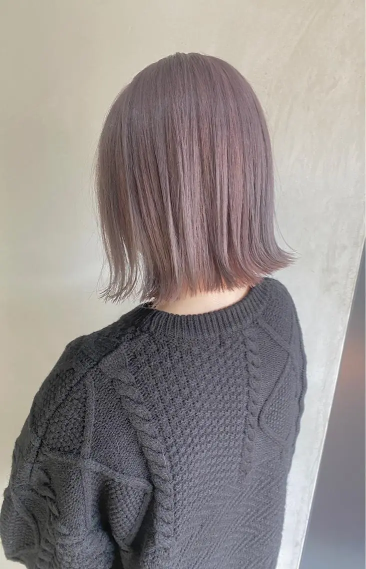 ショート カラー パーマ ヘアアレンジ メンズ キッズ ネイル マツエク・マツパ ヘアカラー トリートメント ヘアセット 🌸グレージュ/ ベージュ🌸yutaのヘアスタイル
