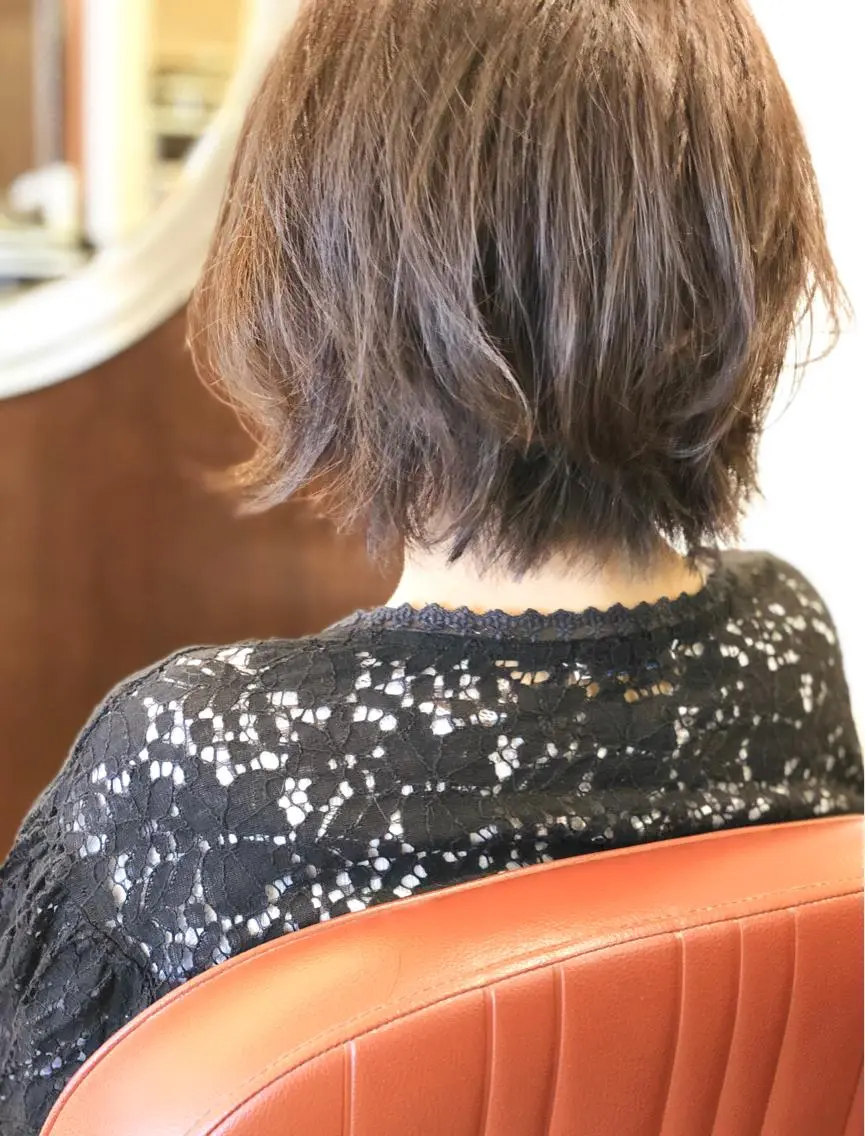 ショート カラー 艶髪/フリーランス 木山ゆかりのヘアスタイル