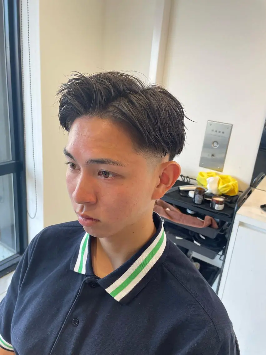 メンズ カット 大阪メンズ 美容師井上智博のヘアスタイル