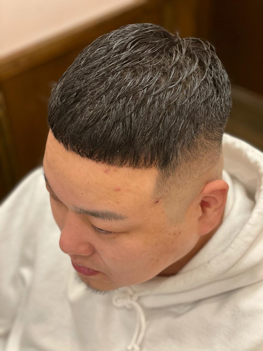 ショート メンズ 土井 康永のヘアスタイル