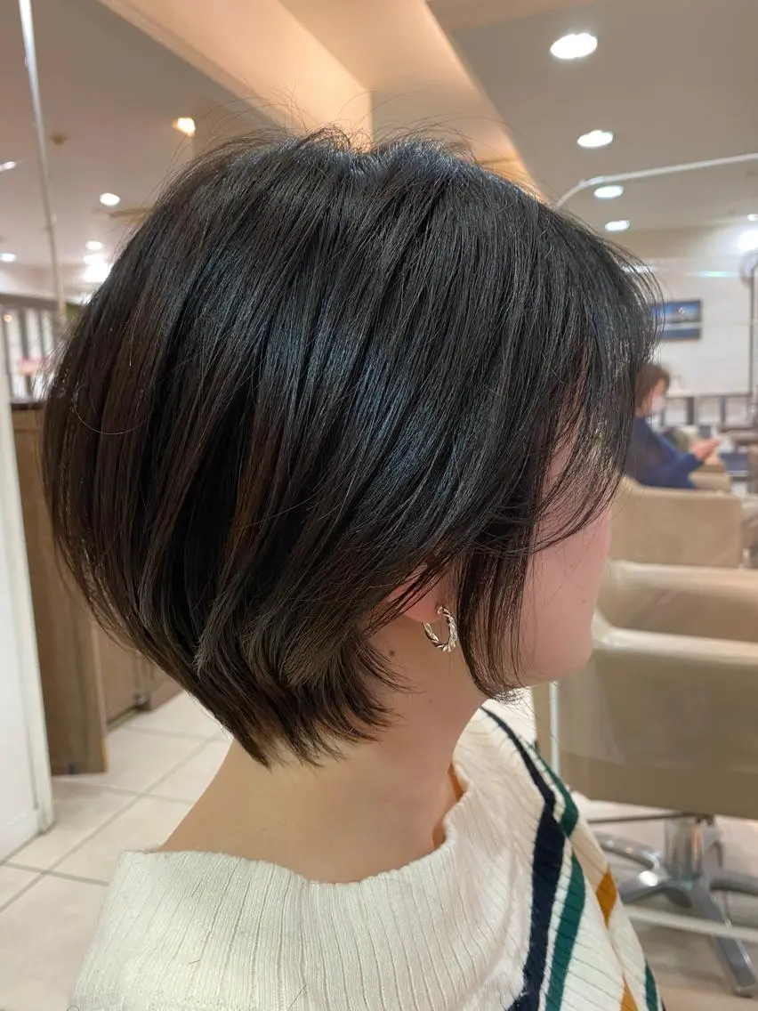 ショート ショートヘア カット トリートメント 《大人気髪質改善》 プログレス国分寺店のヘアスタイル