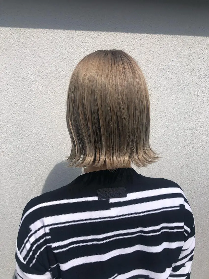 カラー 岡 大斗のヘアスタイル