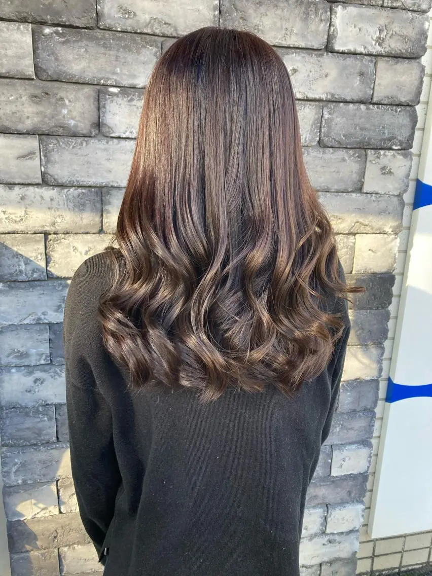 ロング カラー ヘアカラー トリートメント ヘアセット ✂️似合わせの魔術師 石田一樹✂️のヘアスタイル