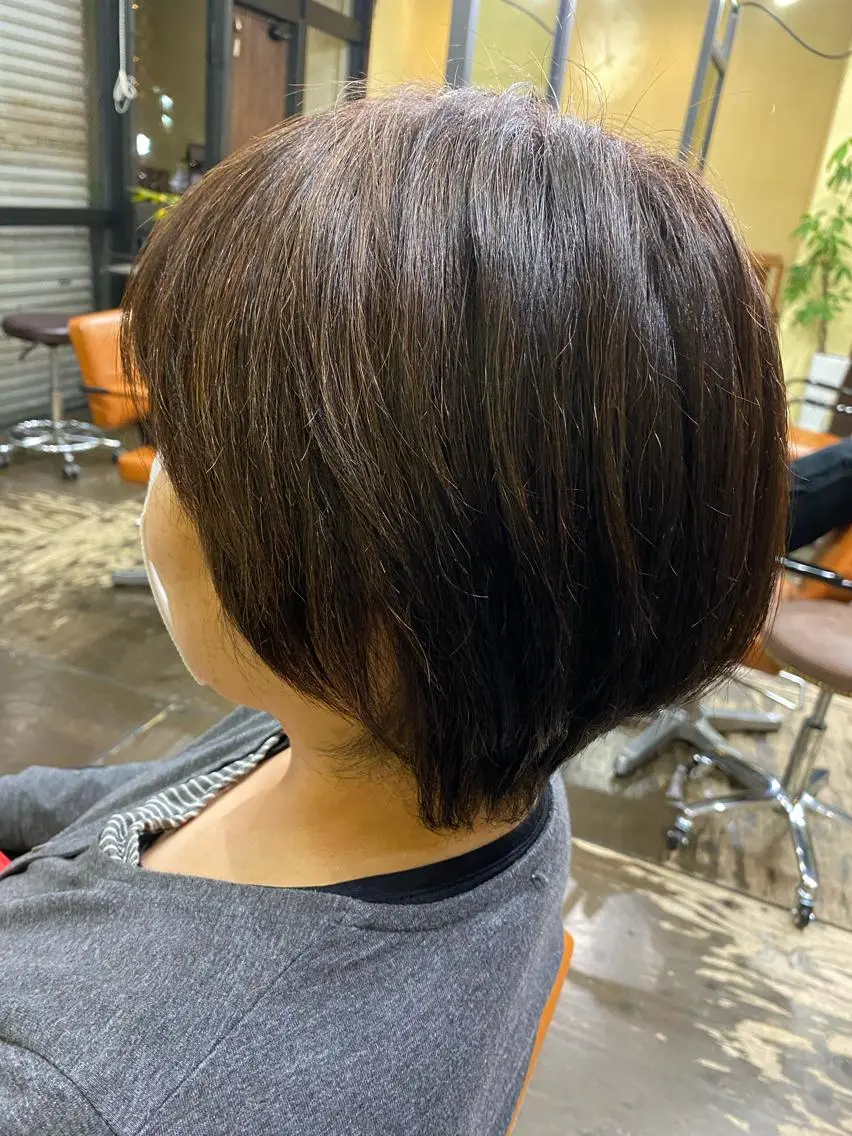 ショート ショートヘア 大城 瑞希のヘアスタイル