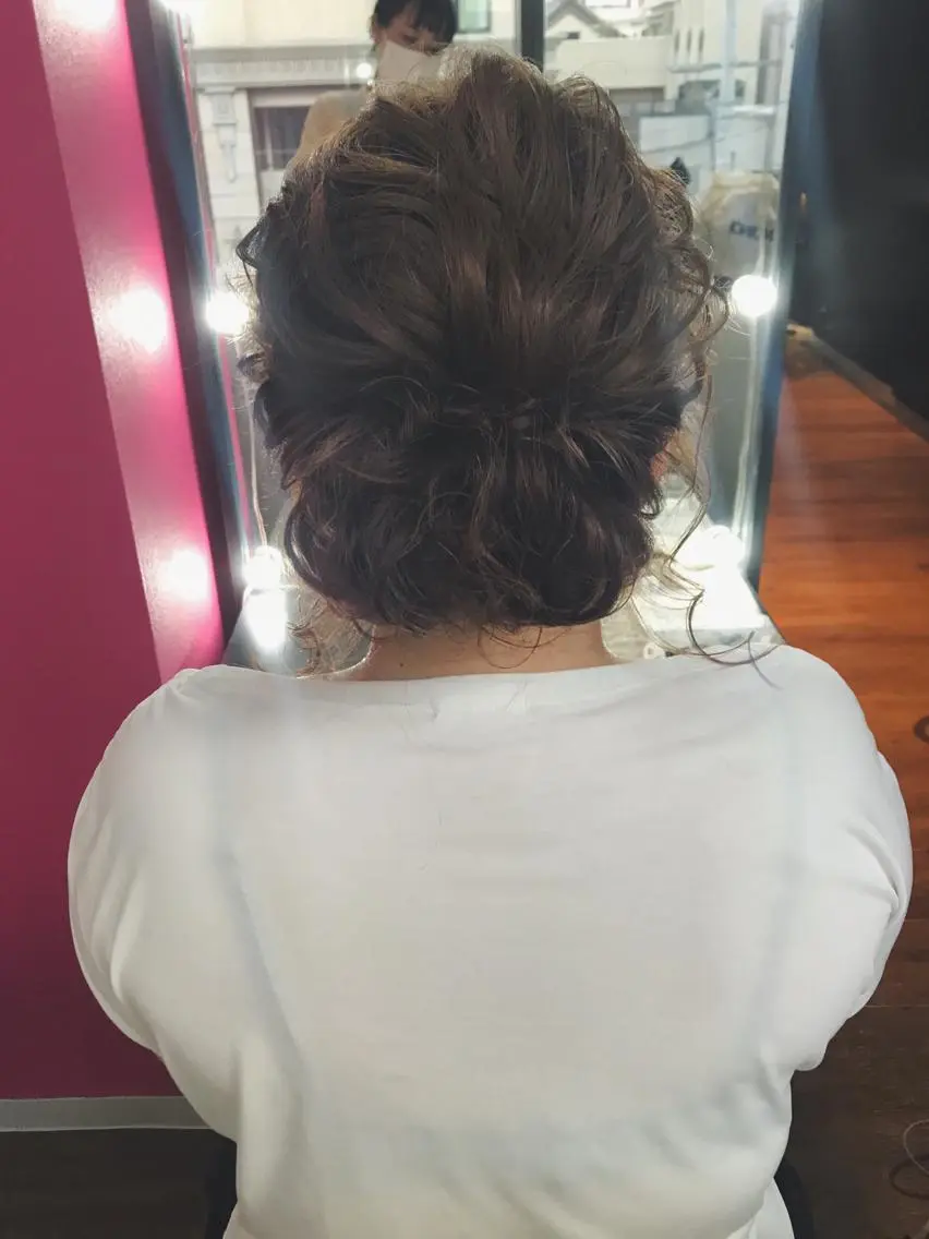 ヘアアレンジ ヘアセット 久井 由香のその他イメージ