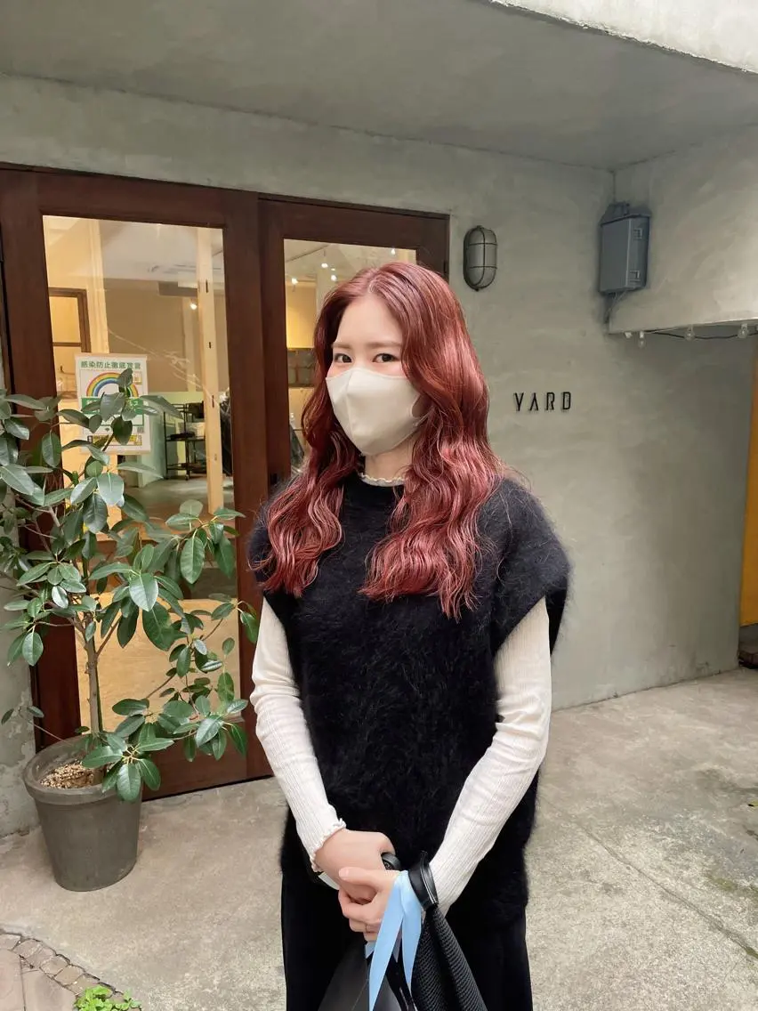 ロング カラー 高橋 愛美のヘアスタイル