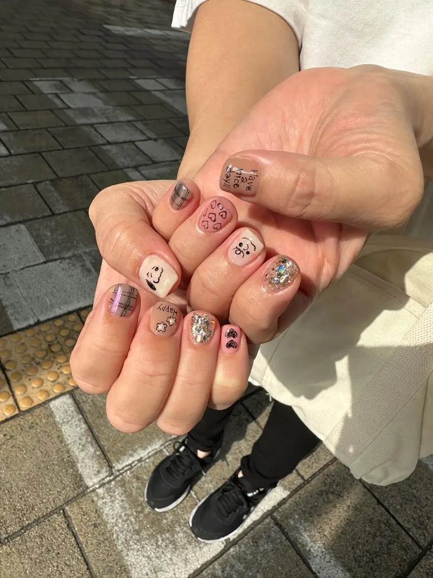 ネイル ハンドネイル nailsalon ∞ ﾐｶﾅﾙ ∞のネイルデザイン
