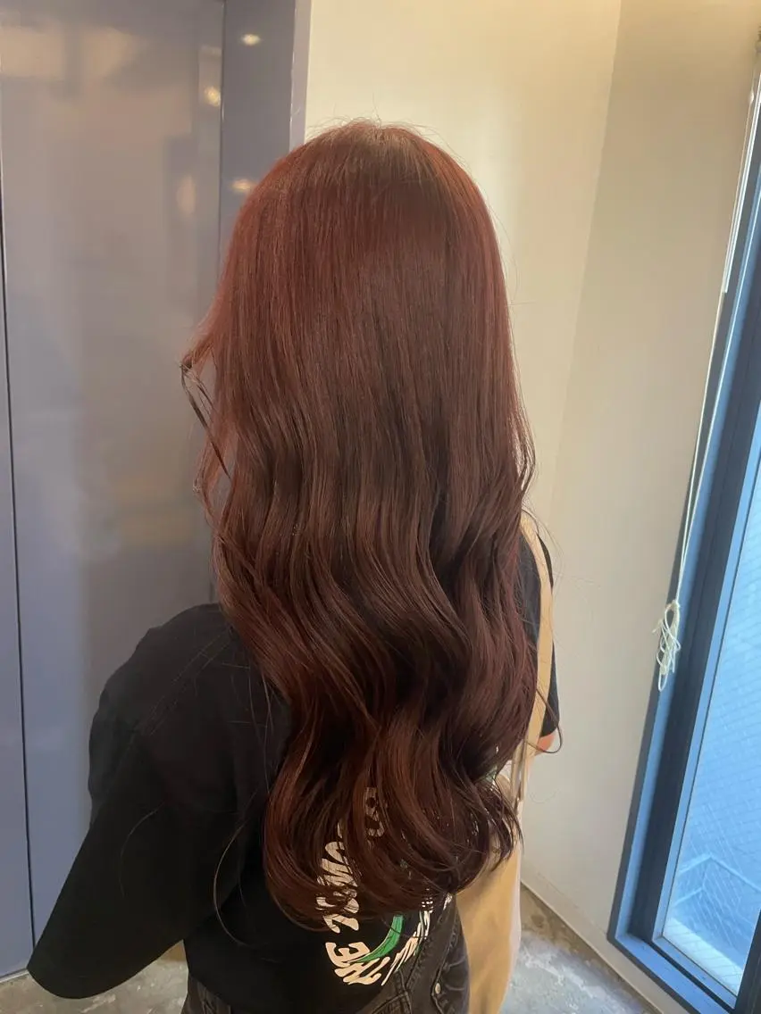 ロング カラー イトウ アキノリのヘアスタイル