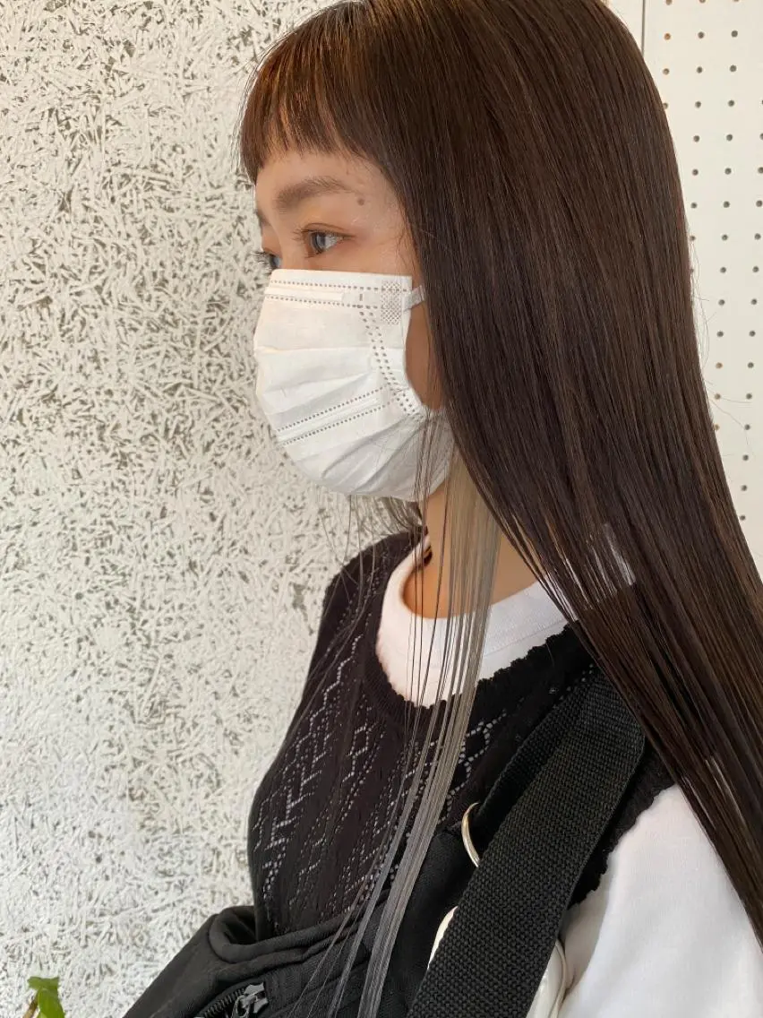 ロング カラー KOOKI スティードトーキョーのヘアスタイル
