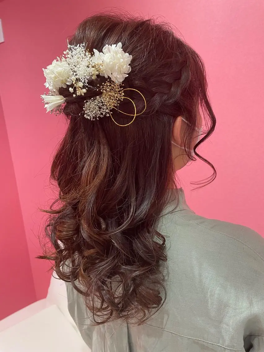 ヘアアレンジ ヘアセット 高尾 成紀のヘアスタイル