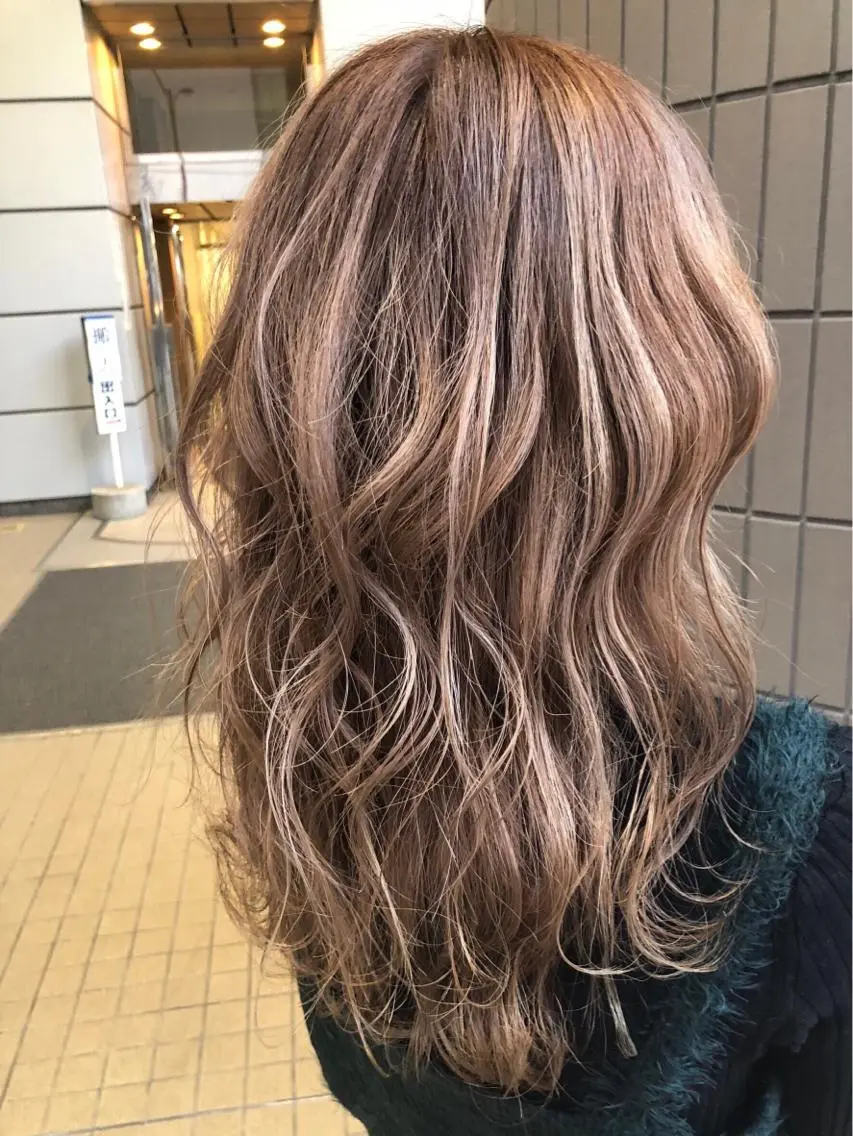 ロング 髪質改善 髪質改善カラーゆうひのヘアスタイル