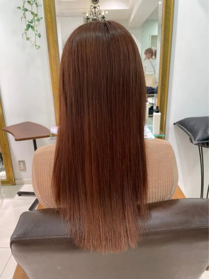 ロング 髪質改善 トリートメント ハイトーン職人 ♡推しカラー♡カイトのヘアスタイル