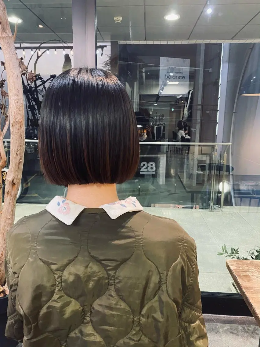 ショート 宮腰 瑠果のヘアスタイル