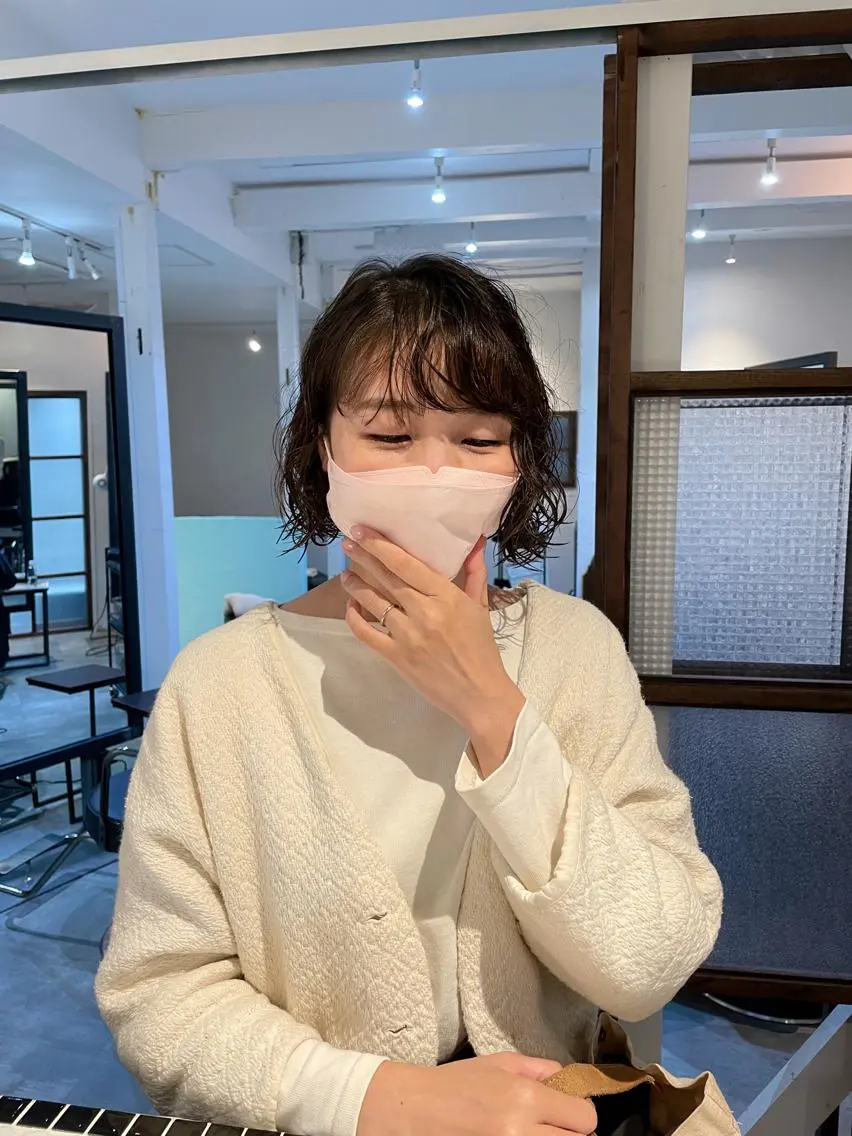ショート パーマ 高橋 愛美のヘアスタイル
