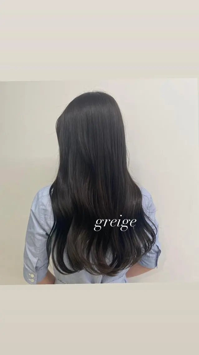 カラー トレンドカラー MAHOのヘアスタイル