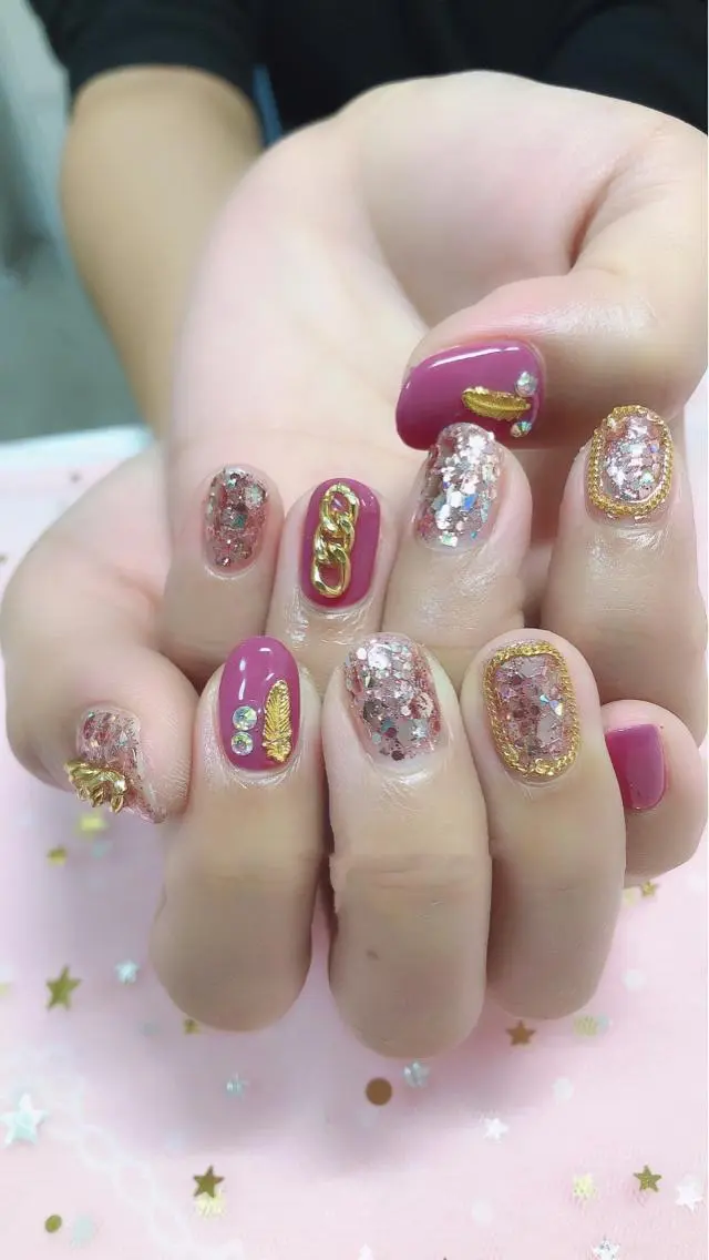 ネイル MoonNail ユリ🌸のネイルデザイン