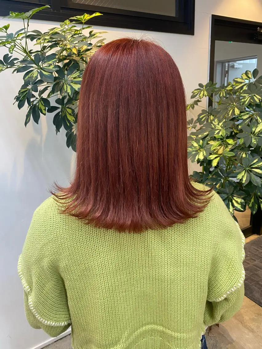 セミロング カラー 🌼ハイライト透明感 🌼maiのヘアスタイル