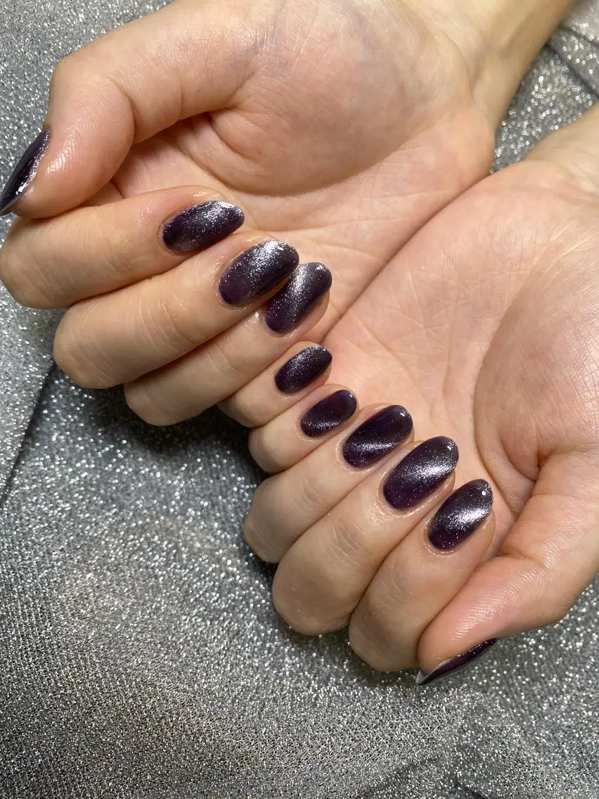 ネイル マグネットネイル L'ecrin 田中のネイルデザイン