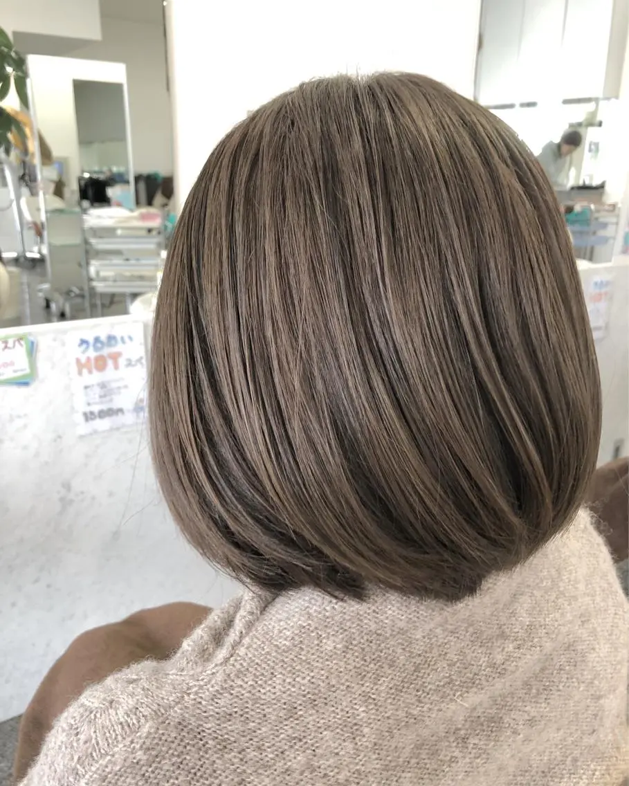 ショート カラー ボブ カット トリートメント ヘッドスパ 河合秀明/ショート /ボブ/レイヤーのヘアスタイル