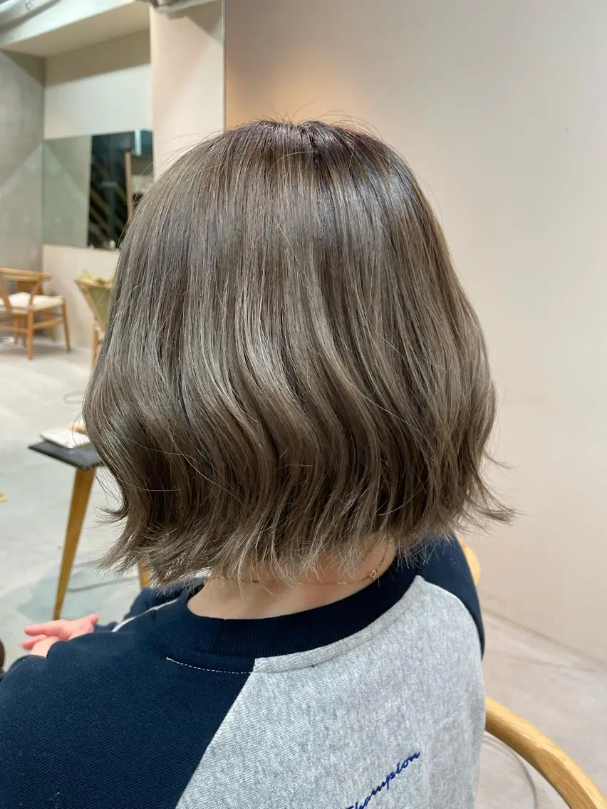 ショート カラー ハイライトカラー ハイライト 浦和指名率No.1 ショート特化美容師のヘアスタイル