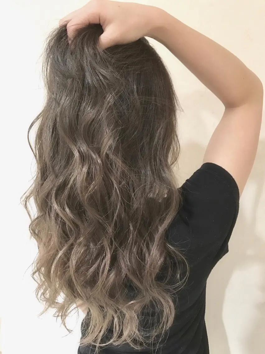 セミロング カラー filo   渋谷 Gishiのヘアスタイル