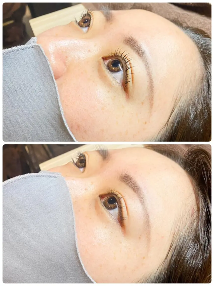 マツエク・マツパ パリジェンヌラッシュリフト まつパ・ヘアセット ♡Chinami♡のマツエク・マツパデザイン