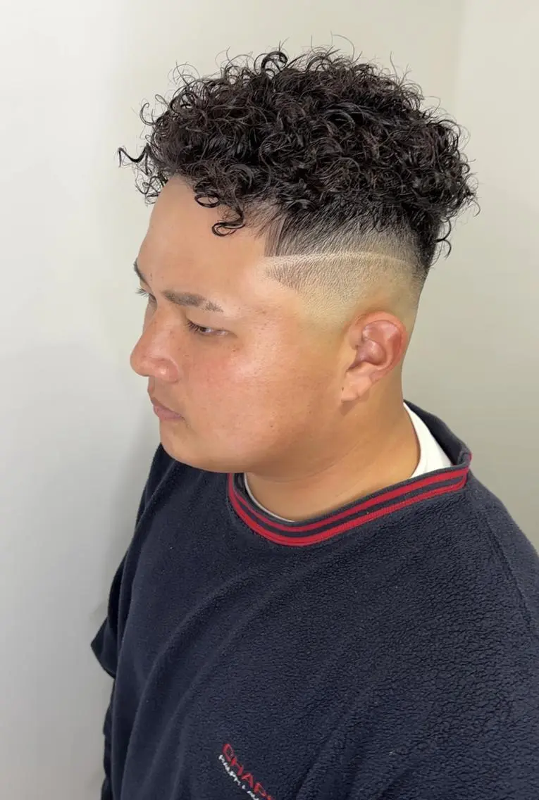 ショート パーマ メンズ aDALil ATSUYAのヘアスタイル