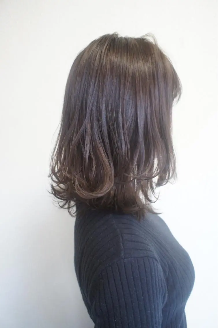 ミディアム カラー 🟦髪質改善6年 💊YAMAMOTOのヘアスタイル