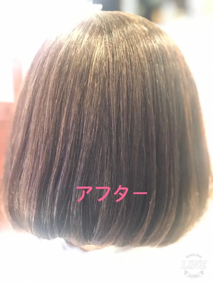 ミディアム パーマ 縮毛矯正 織田 英之のヘアスタイル